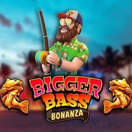 Bigger Bass Bonanza logo by Pragmatic Play at Panosta Casino
