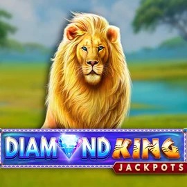 Diamond King Jackpots logo by SpinPlay Games Panosta Casino