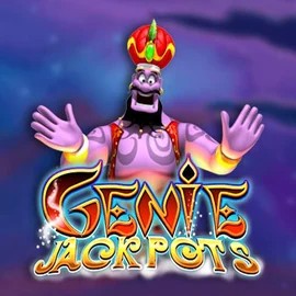 Genie Jackpots online game logo by Blueprint Gaming on panosta.eu