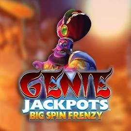 Jackpots logo of Genie Jackpots: Big Spin Frenzy from Blueprint Gaming at Panosta Casino