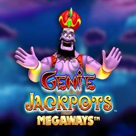 Logo of Genie Jackpots Megaways from Blueprint Gaming at Panosta Casino