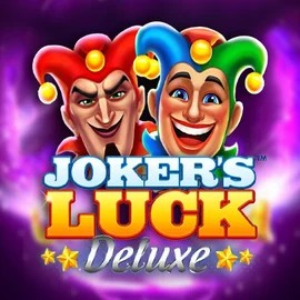 Jokers Luck Deluxe slot logo by Skywind Group at Panosta Casino