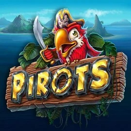 Pirots slot logo by ELK Studios at Panosta CasinoPirots