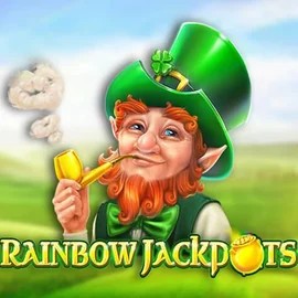 Official Jackpots logo: Rainbow Jackpots by Red Tiger Gaming at Panosta Casino